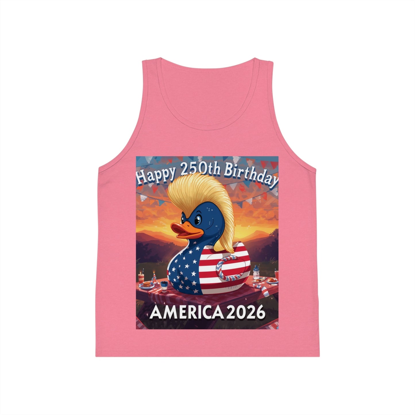 Fashionable Rubber duck Kids' 250th Birthday America 2026 - Geo Rocks The 'Tism