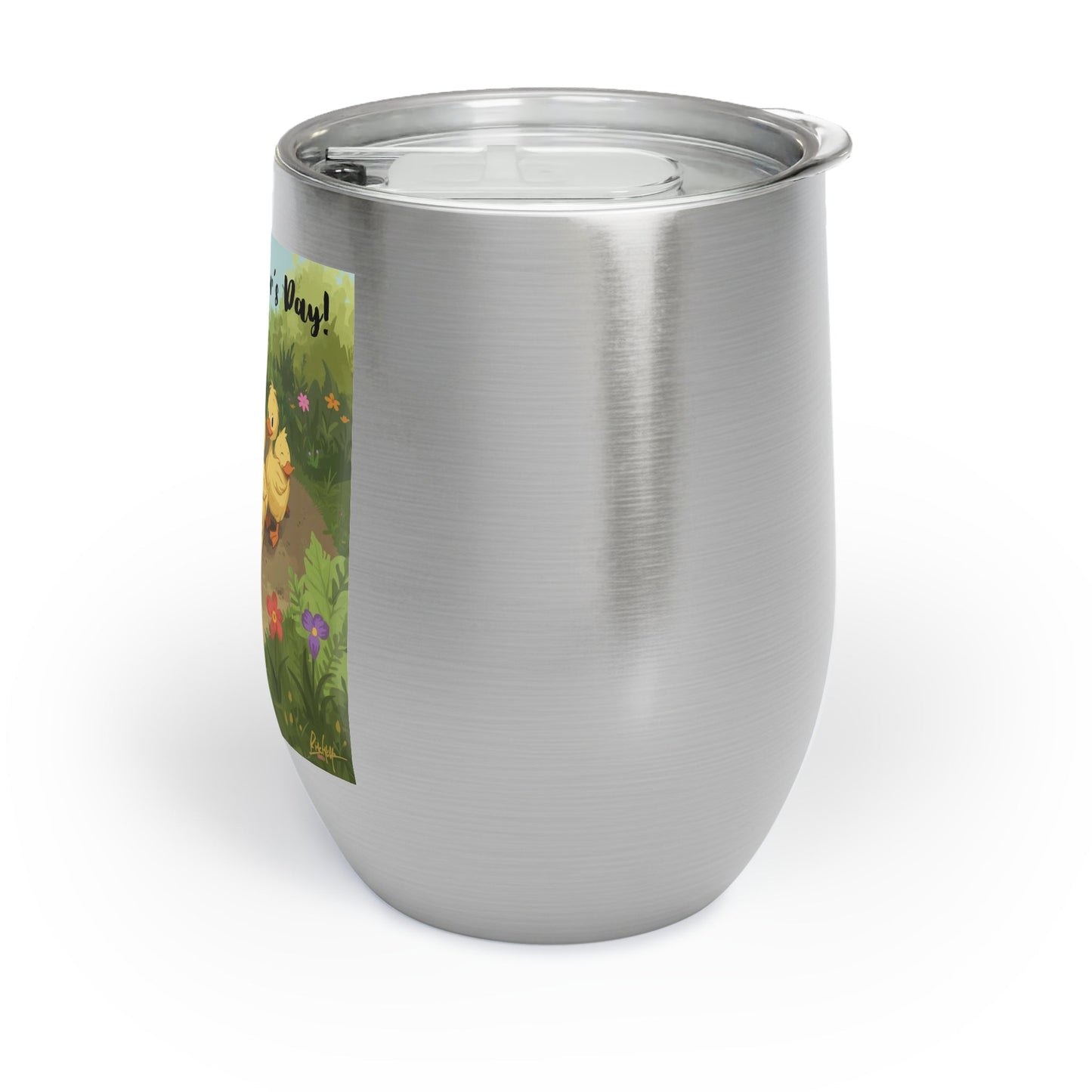 "Rocks the 'Tism" Stemless Wine Tumbler - 12oz Insulated Stainless Steel | Autism Awareness Gift - Geo Rocks The 'Tism