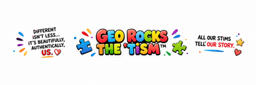 Tshirts and Hats - Geo Rocks The 'Tism