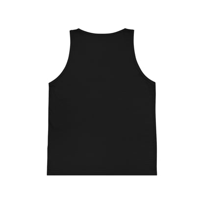 Autism Awareness Kids Tank Top — "Autism: Accept • Understand • Love" Rainbow Puzzle Design