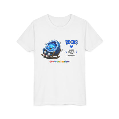 "Rocking" Stimming Geode -Autism Self Sensory Regulation Youth Tee