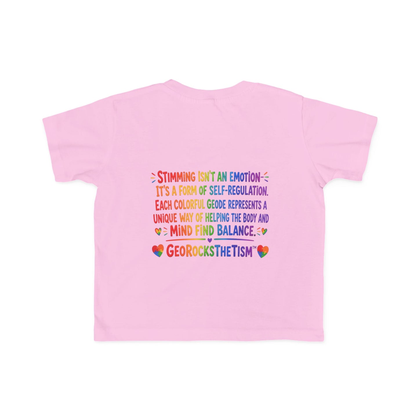 “Rocking” Stimming Geode Autism Self Sensory Regulation Toddler Tee