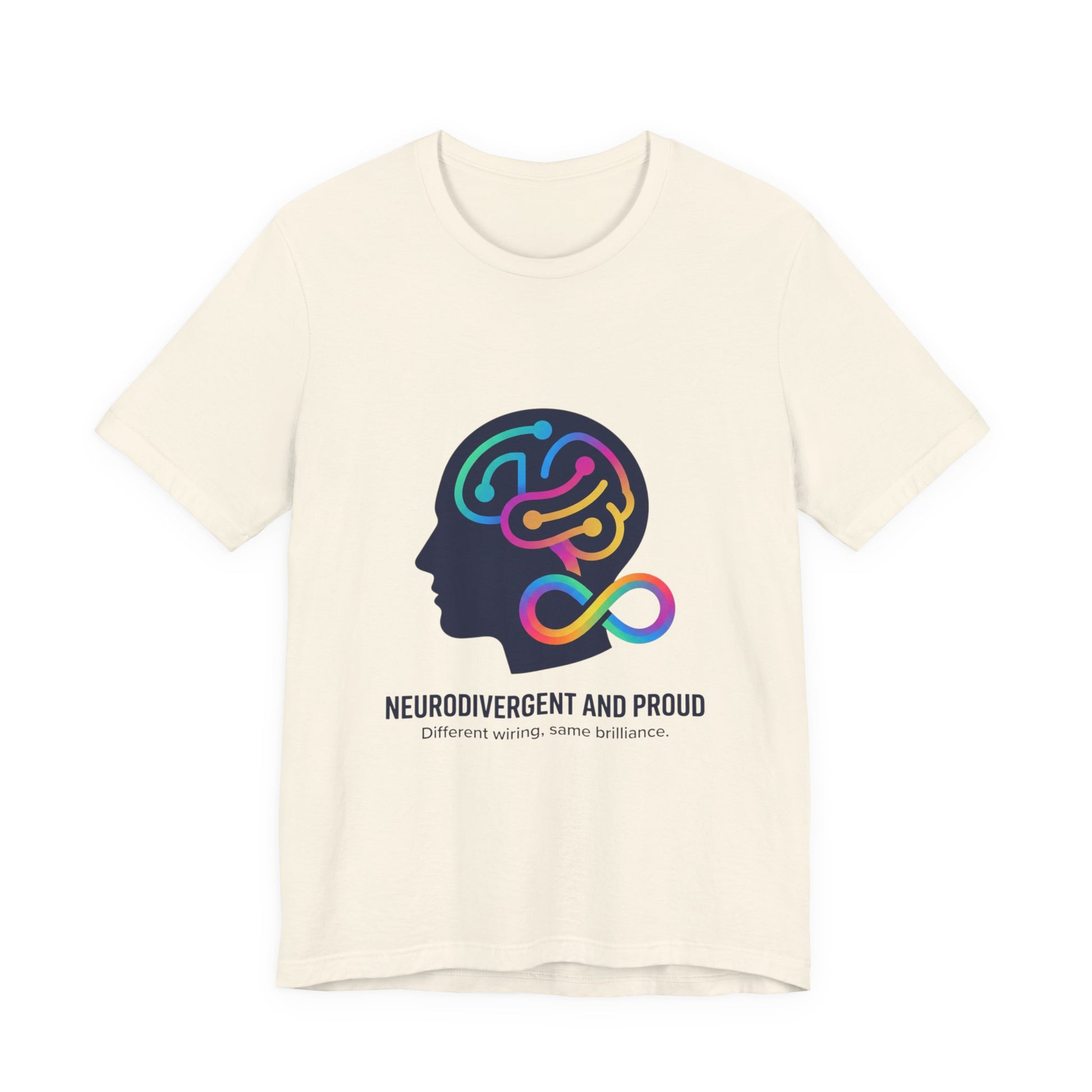 Neurodivergent and Proud Tee | Autistic Pride, Sensory-Friendly Identity-First - Geo Rocks The 'Tism