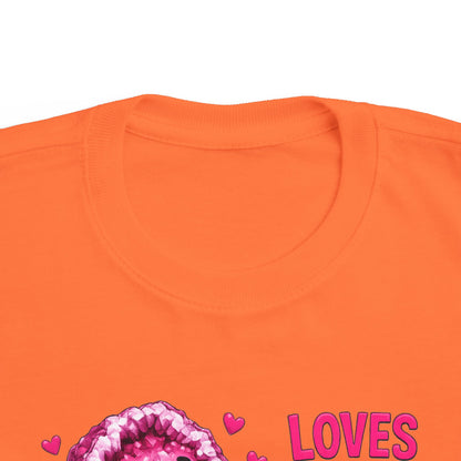 “Loves Soft Things” Stimming Geode Autism Self Sensory Regulation Toddler Tee