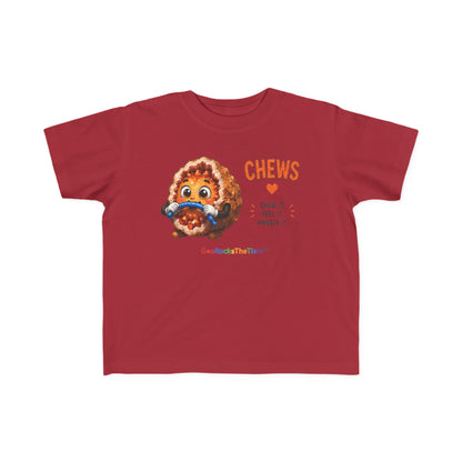 “Chews” Stimming Geode Autism Self Sensory Regulation Toddler Tee