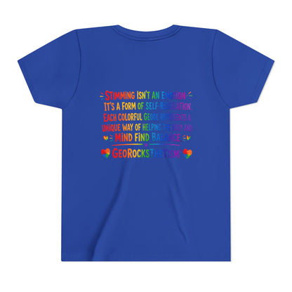 "CHEWS" Stimming Geode -Autism Self Sensory Regulation Youth Tee