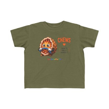 “Chews” Stimming Geode Autism Self Sensory Regulation Toddler Tee