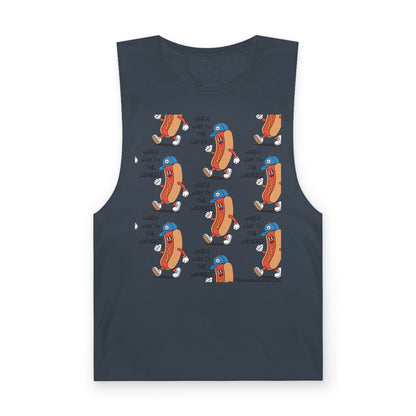 Unisex Hot Dog Era Muscle Tank