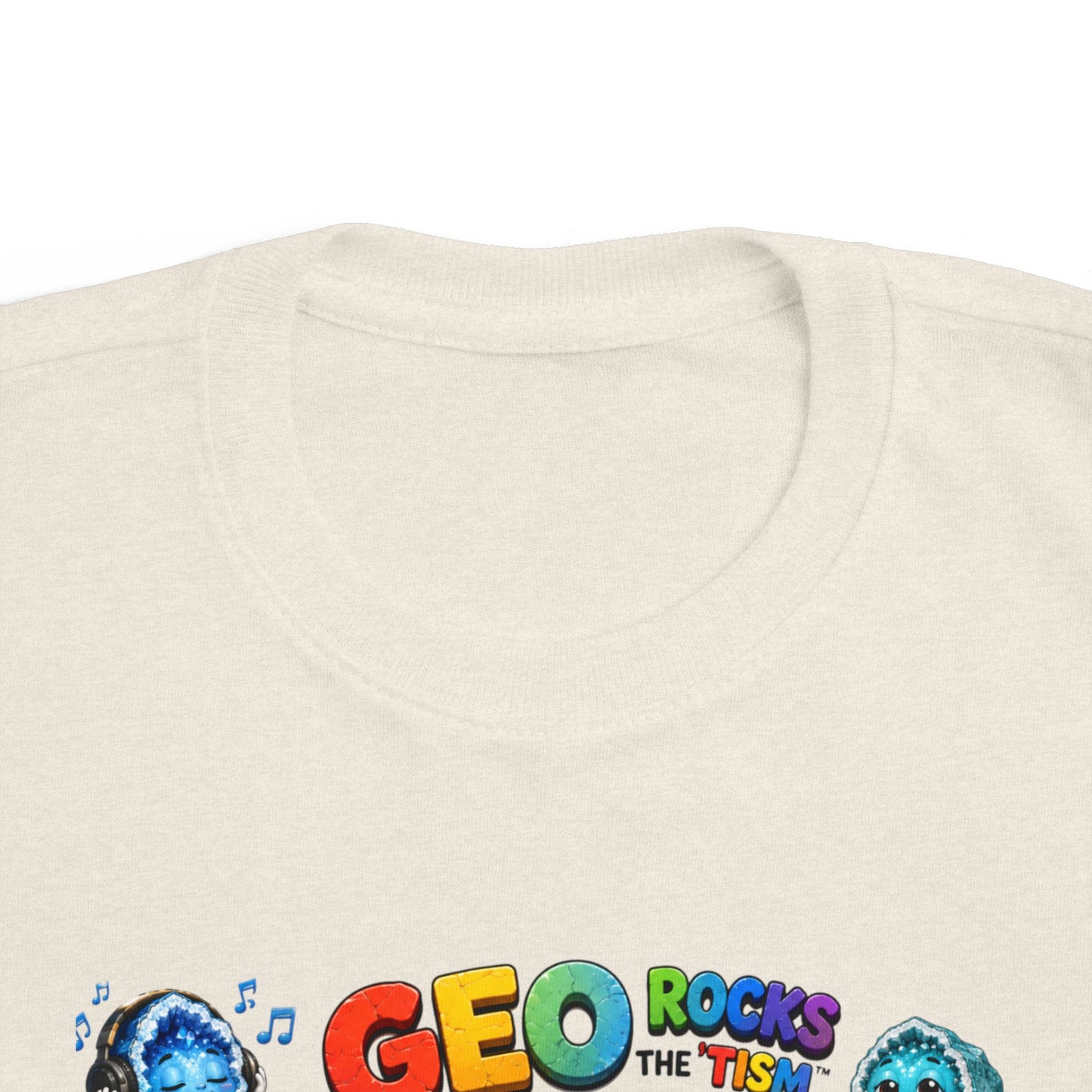 Educational Stimming Geode -Autism Self Sensory Regulation Toddler Tee