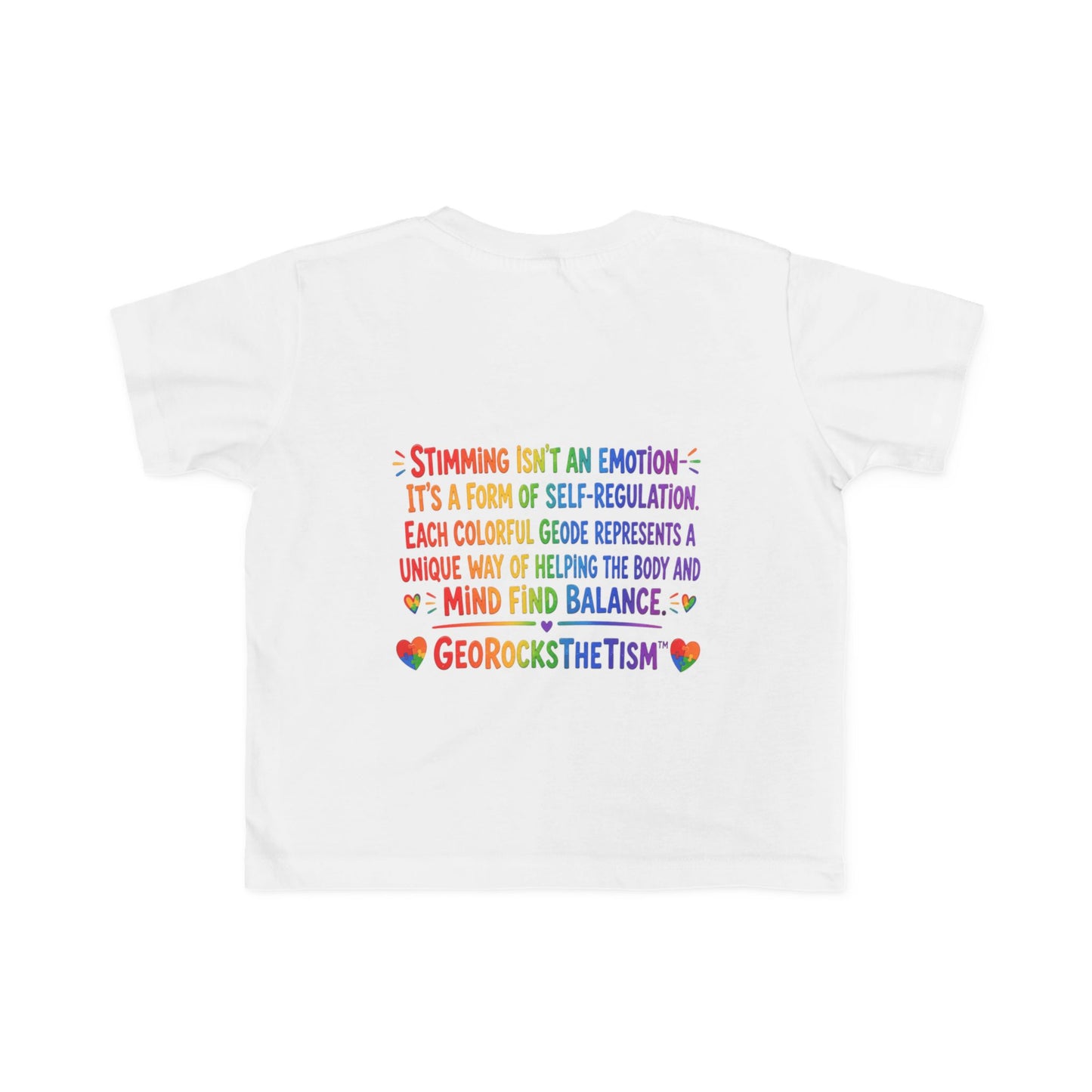 “Rocking” Stimming Geode Autism Self Sensory Regulation Toddler Tee