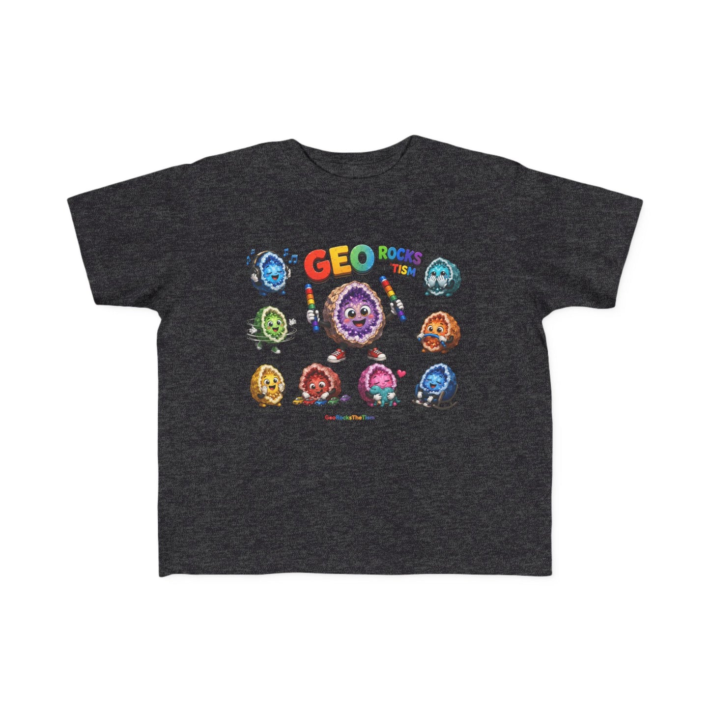 Educational Stimming Geode -Autism Self Sensory Regulation Toddler Tee