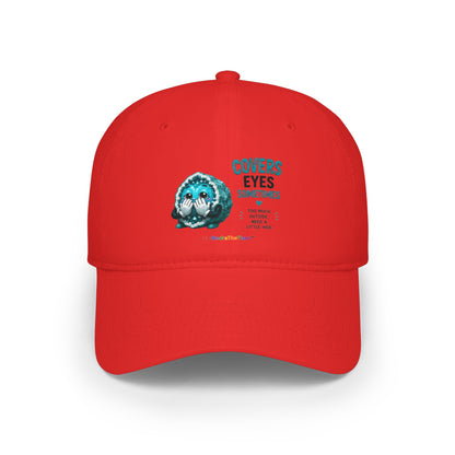 "Covers Eyes" Stimming Geode -Autism Self Sensory Regulation Cap