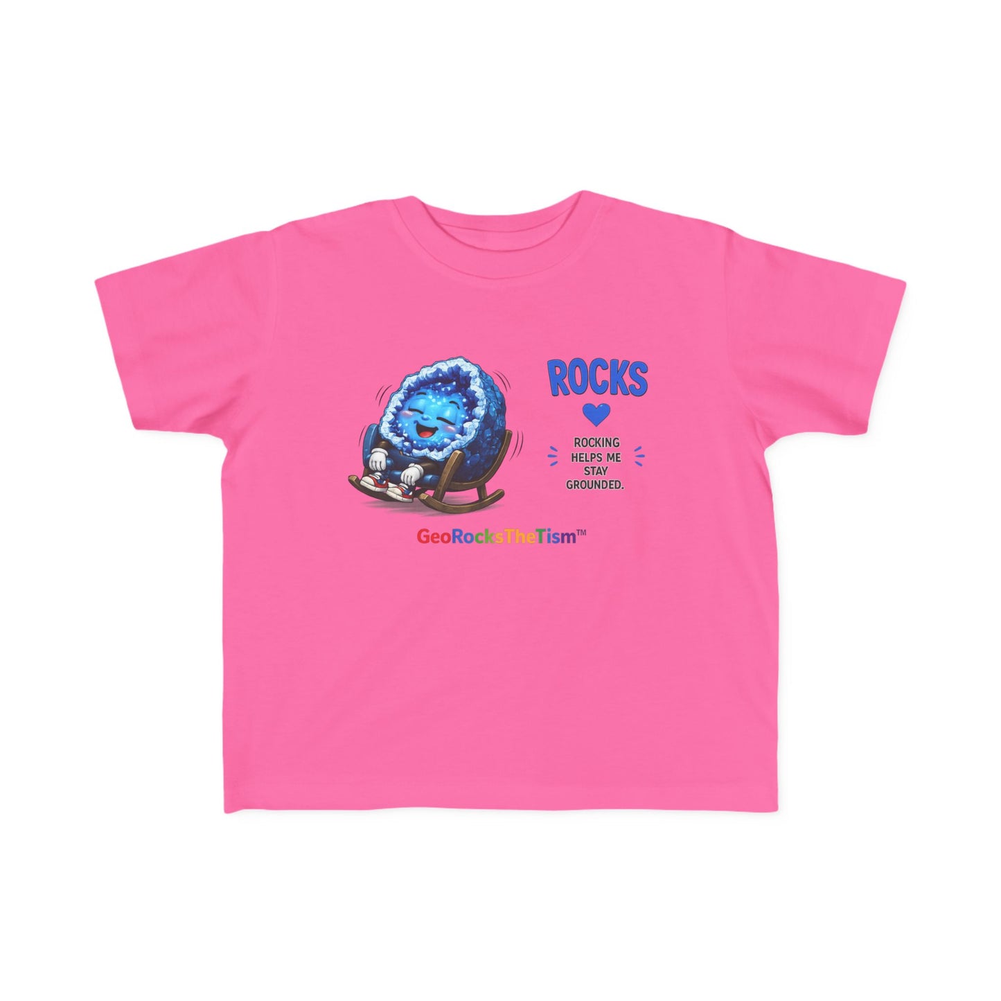 “Rocking” Stimming Geode Autism Self Sensory Regulation Toddler Tee