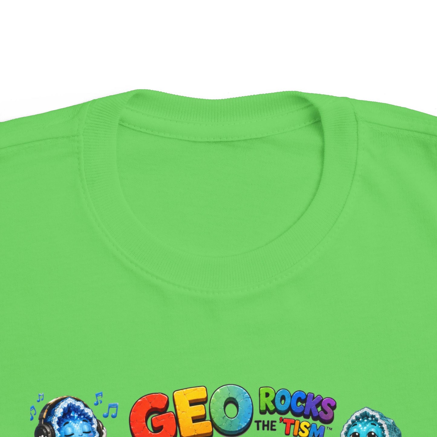 Educational Stimming Geode -Autism Self Sensory Regulation Toddler Tee