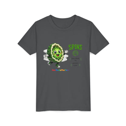 "Spins" Stimming Geode -Autism Self Sensory Regulation Youth Tee