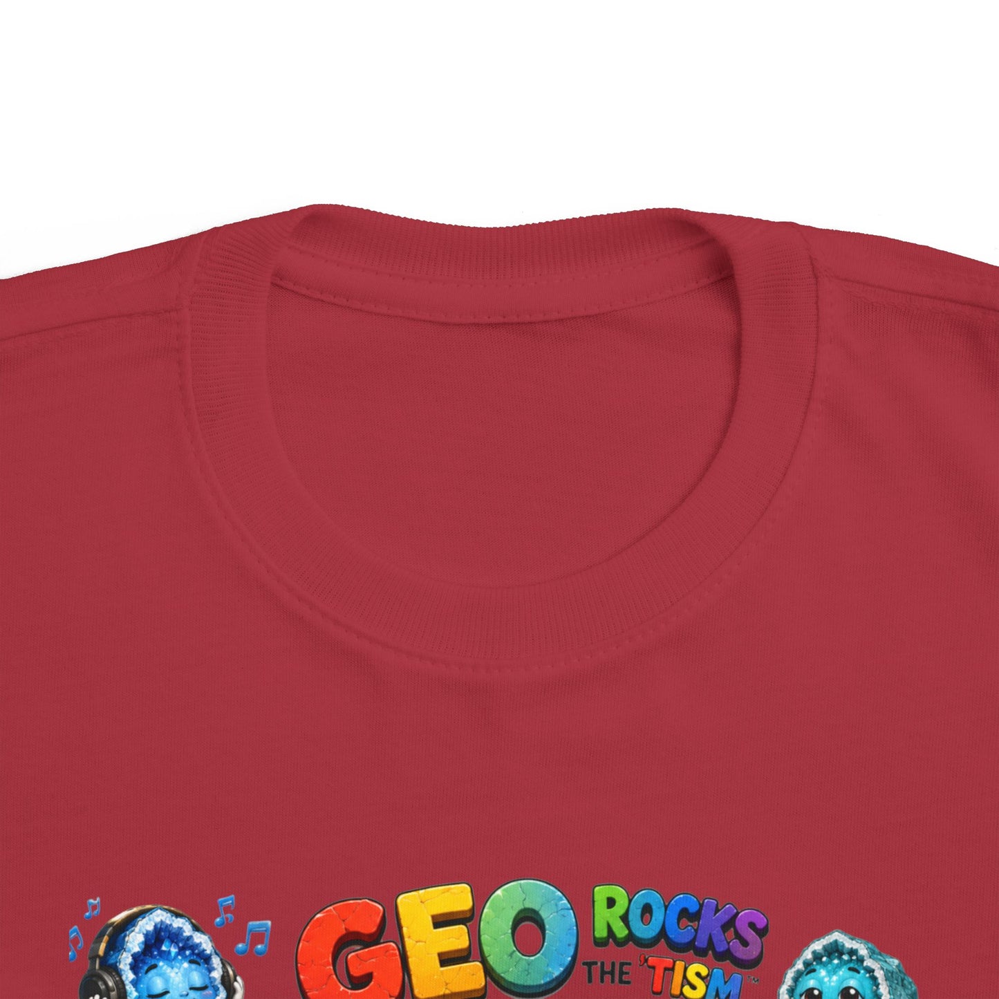 Educational Stimming Geode -Autism Self Sensory Regulation Toddler Tee