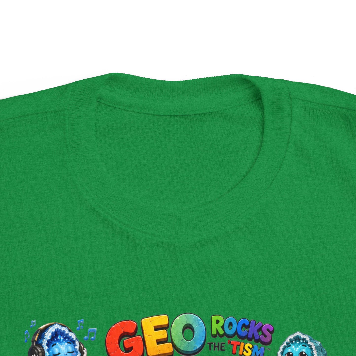 Educational Stimming Geode -Autism Self Sensory Regulation Toddler Tee