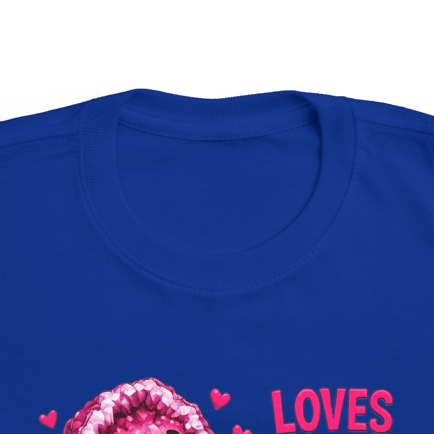 “Loves Soft Things” Stimming Geode Autism Self Sensory Regulation Toddler Tee