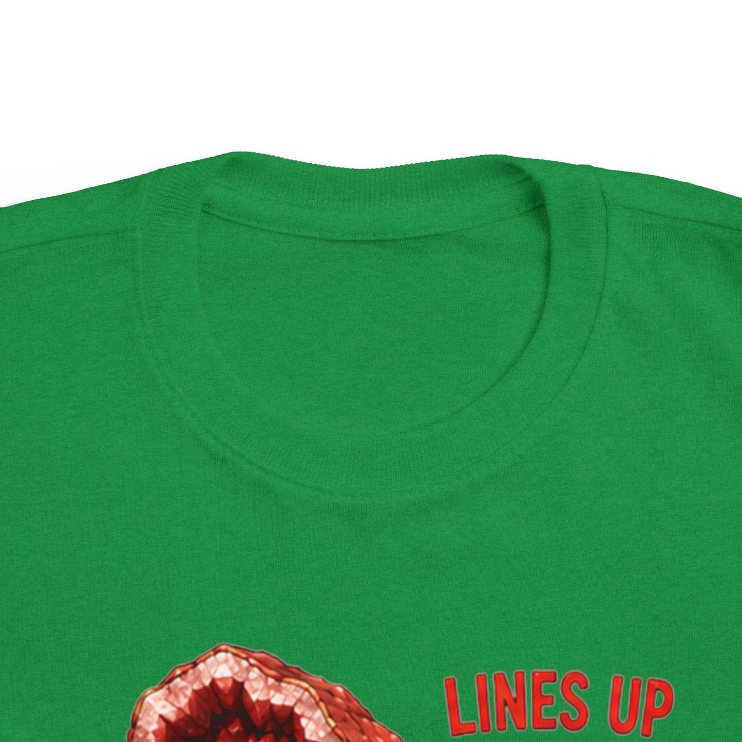 "Lines Up Toys" Stimming Geode Autism Self Sensory Regulation Toddler Tee
