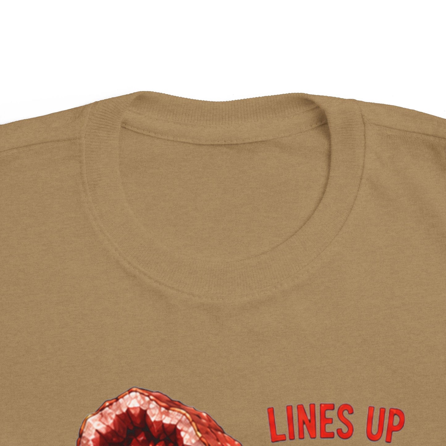 "Lines Up Toys" Stimming Geode Autism Self Sensory Regulation Toddler Tee