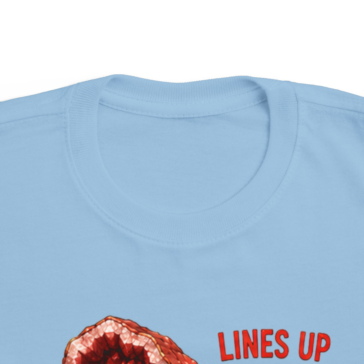 "Lines Up Toys" Stimming Geode Autism Self Sensory Regulation Toddler Tee - Geo Rocks The 'Tism