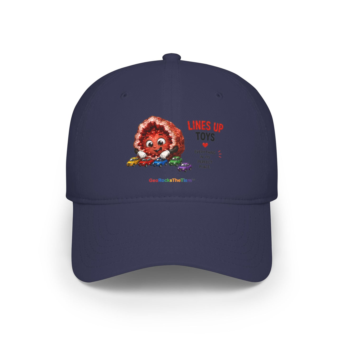 "Organized" Stimming Geode -Autism Self Sensory Regulation Cap