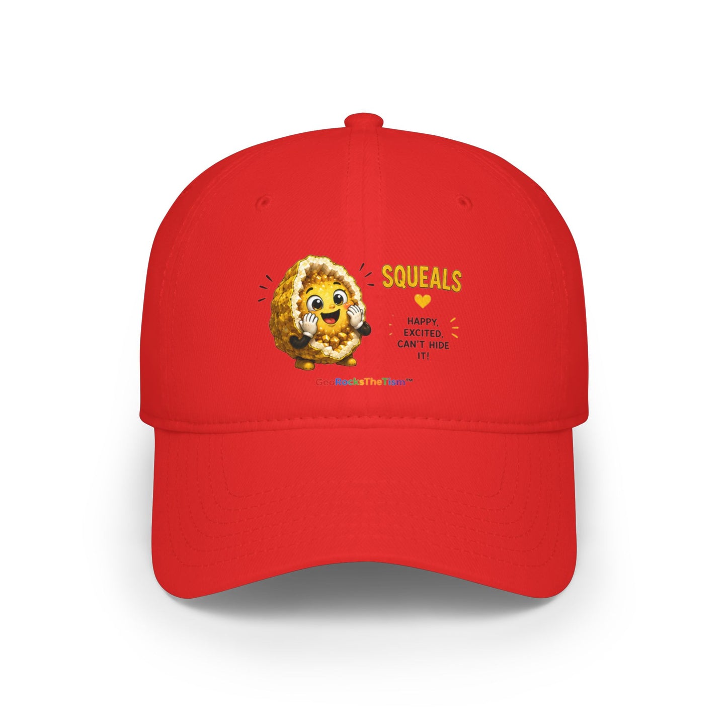 "Squeals" Stimming Geode -Autism Self Sensory Regulation Cap