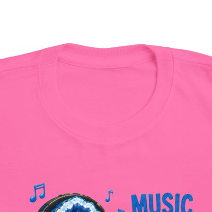 "Music Lover" Stimming Geode Autism Self Sensory Regulation Toddler Tee