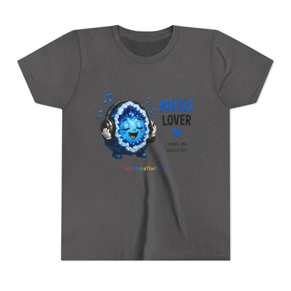 "Music Lover" Stimming Geode-Autism Self Sensory Regulation Youth Tee