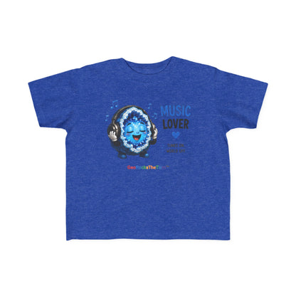 "Music Lover" Stimming Geode Autism Self Sensory Regulation Toddler Tee