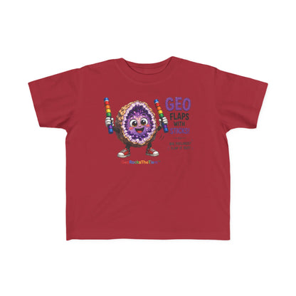 "Geo Flaps with Sticks" Stimming Geode Autism Self Sensory Regulation Toddler Tee