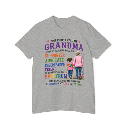 Grandma Autism Support T-Shirt – 'Some People Call Me Grandma' Advocate Tee - Geo Rocks The 'Tism