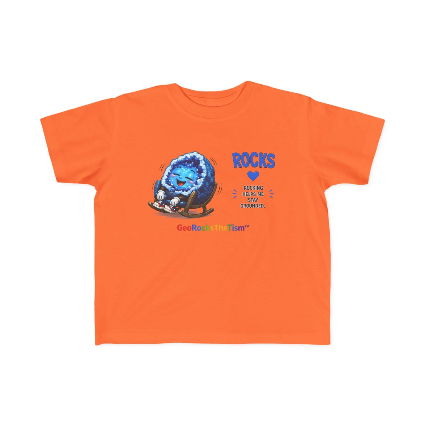 “Rocking” Stimming Geode Autism Self Sensory Regulation Toddler Tee