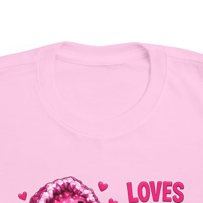“Loves Soft Things” Stimming Geode Autism Self Sensory Regulation Toddler Tee