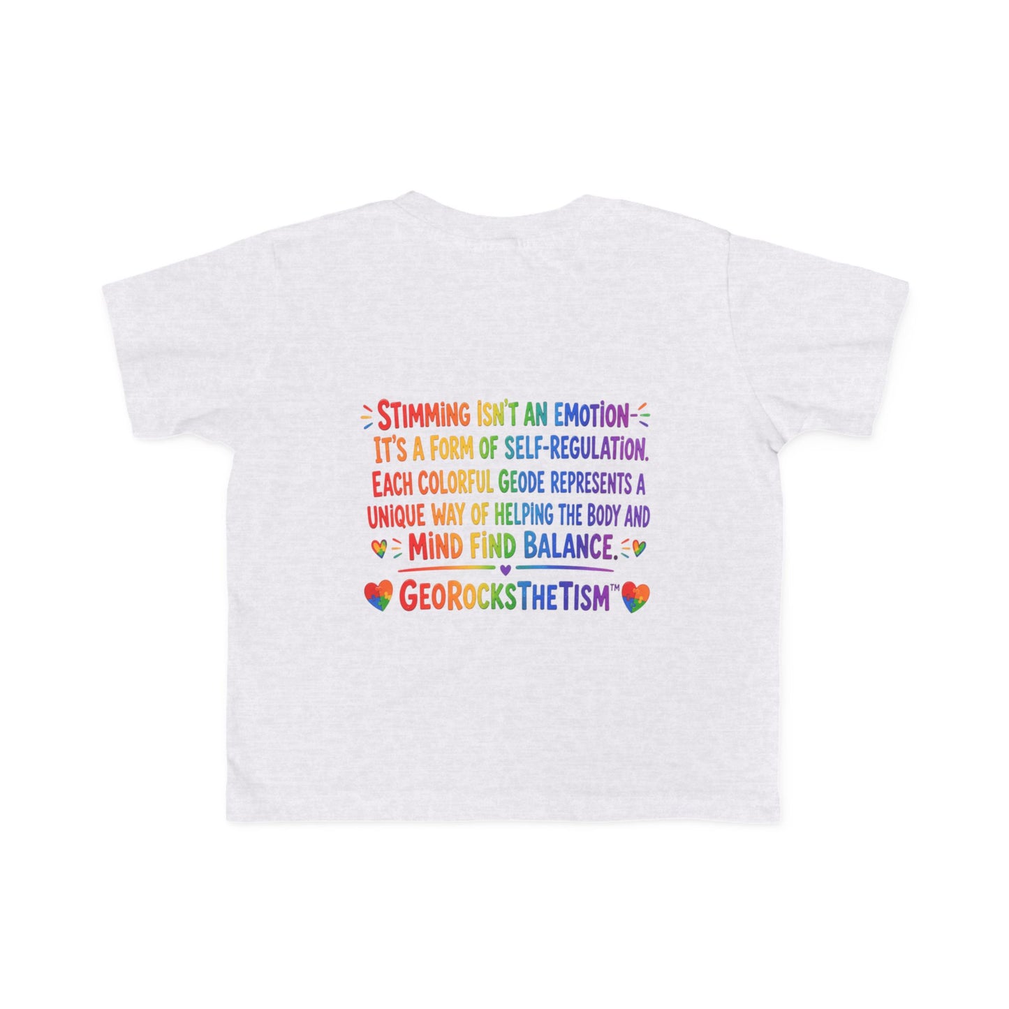 "Music Lover" Stimming Geode Autism Self Sensory Regulation Toddler Tee