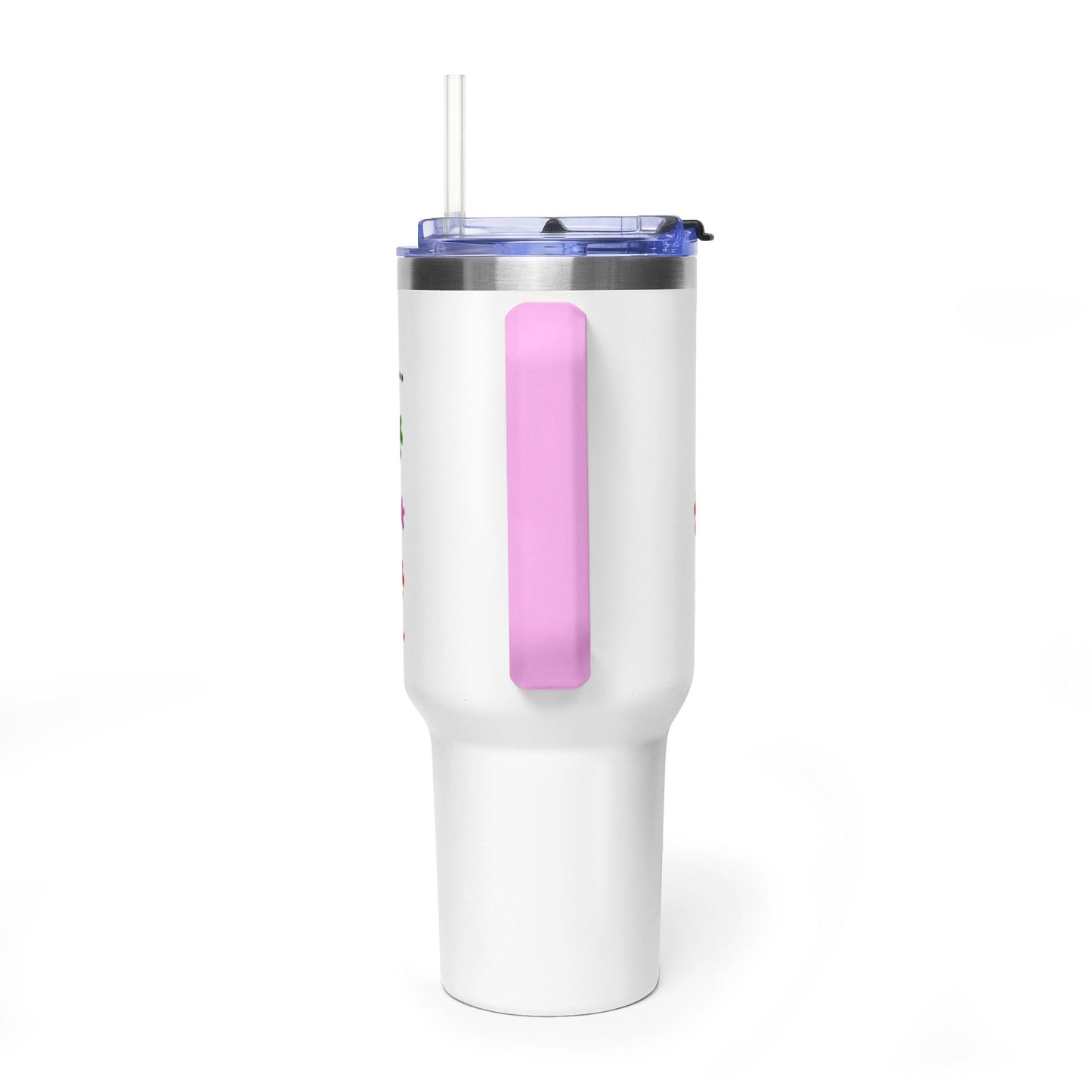 Autism Caregiver 40oz Thermal Tumbler – "Not Just a Caregiver" Insulated Travel Mug - Geo Rocks The 'Tism