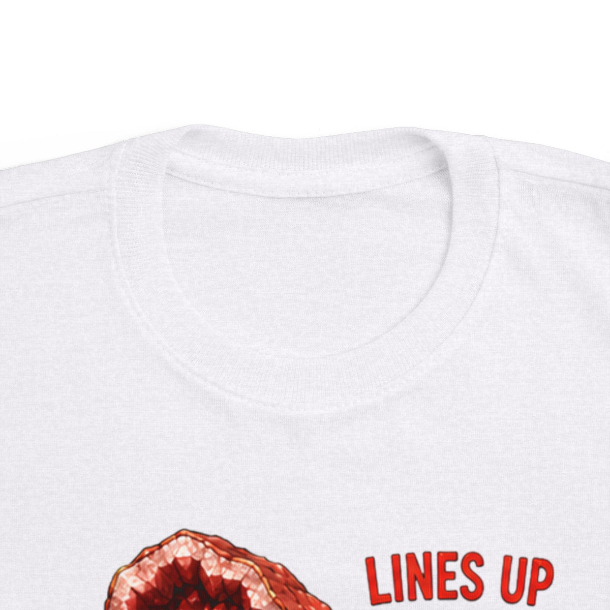 "Lines Up Toys" Stimming Geode Autism Self Sensory Regulation Toddler Tee - Geo Rocks The 'Tism