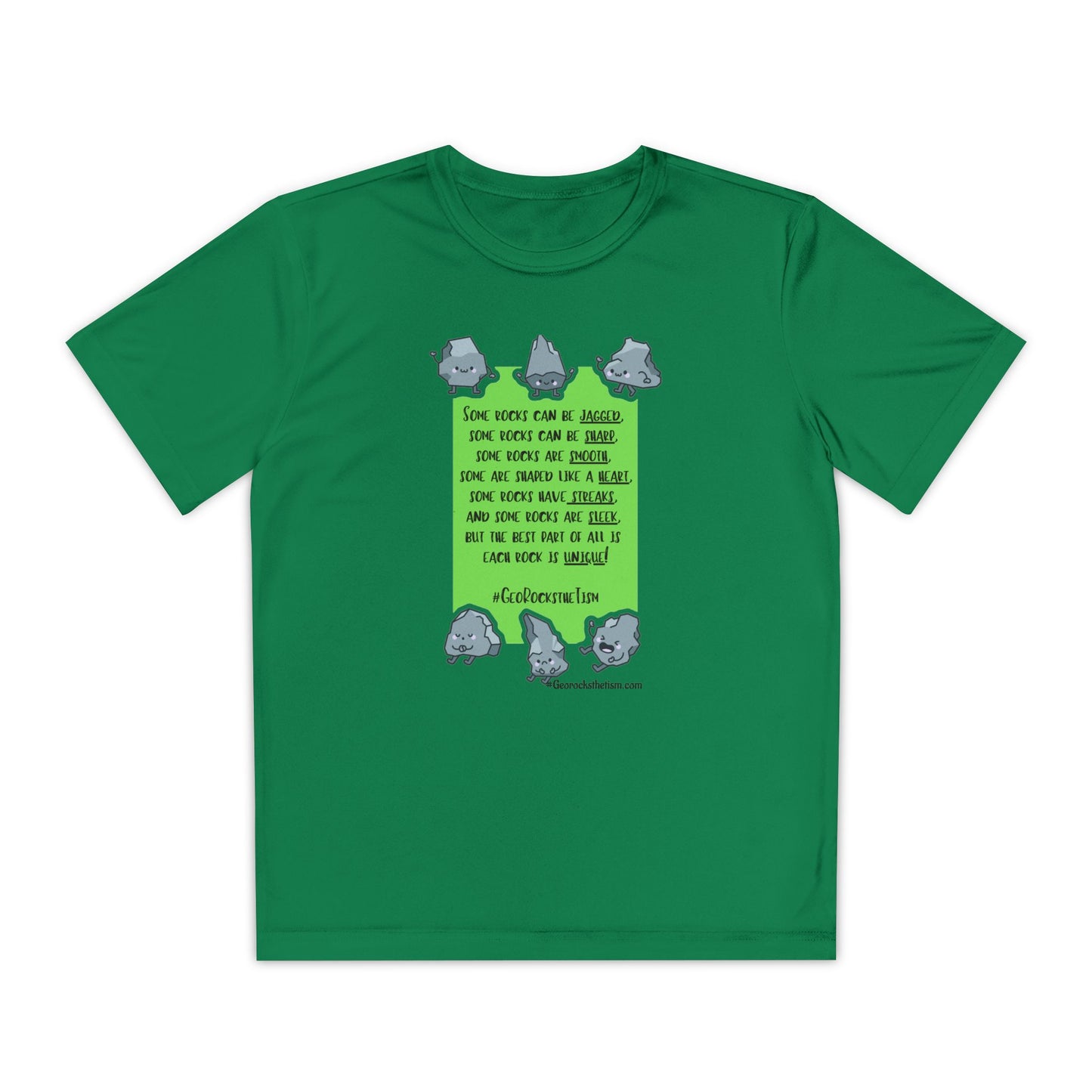 Each Rock is Unique Kids' Tee