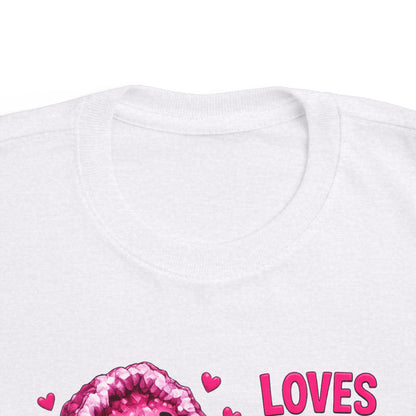 “Loves Soft Things” Stimming Geode Autism Self Sensory Regulation Toddler Tee