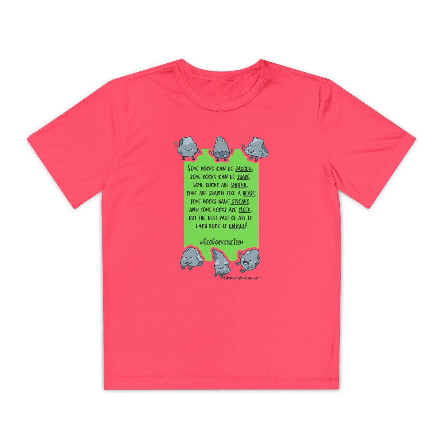 Each Rock is Unique Kids' Tee
