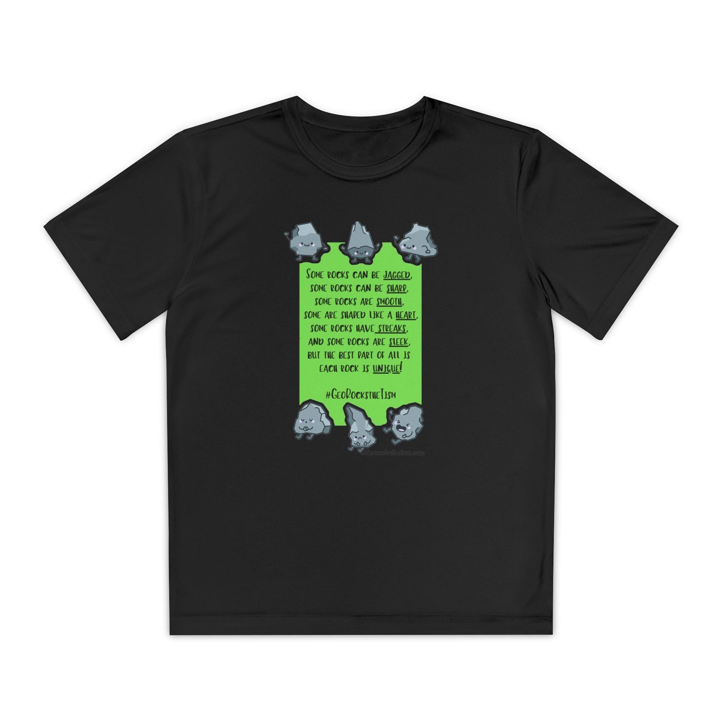 Each Rock is Unique Kids' Tee