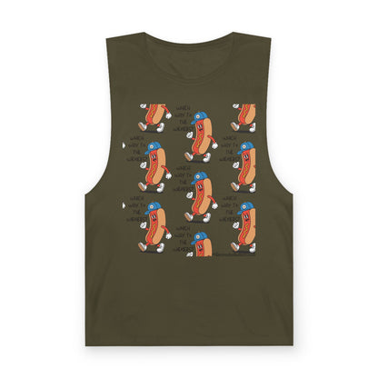 Unisex Hot Dog Era Muscle Tank