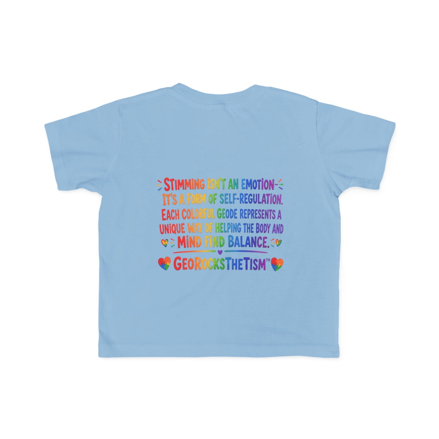 “Chews” Stimming Geode Autism Self Sensory Regulation Toddler Tee