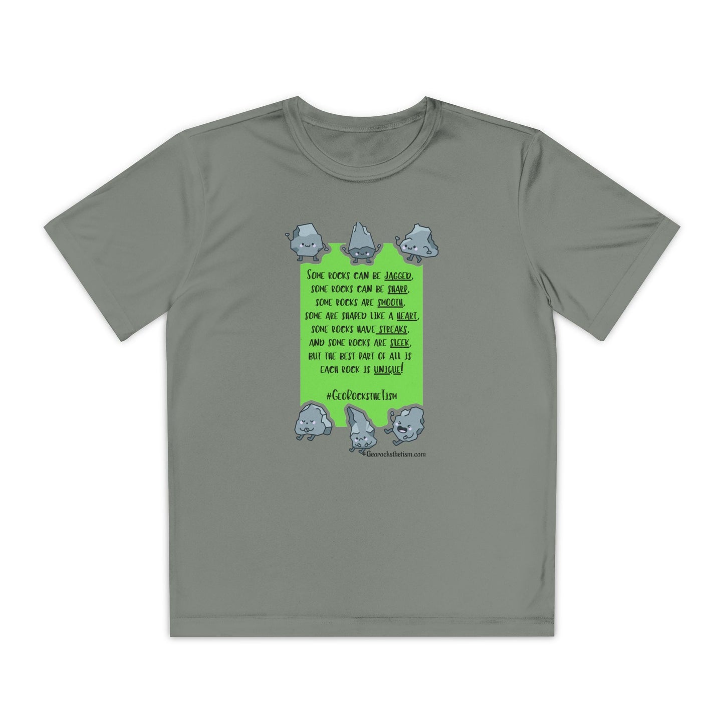 Each Rock is Unique Kids' Tee