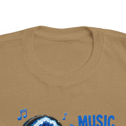 "Music Lover" Stimming Geode Autism Self Sensory Regulation Toddler Tee