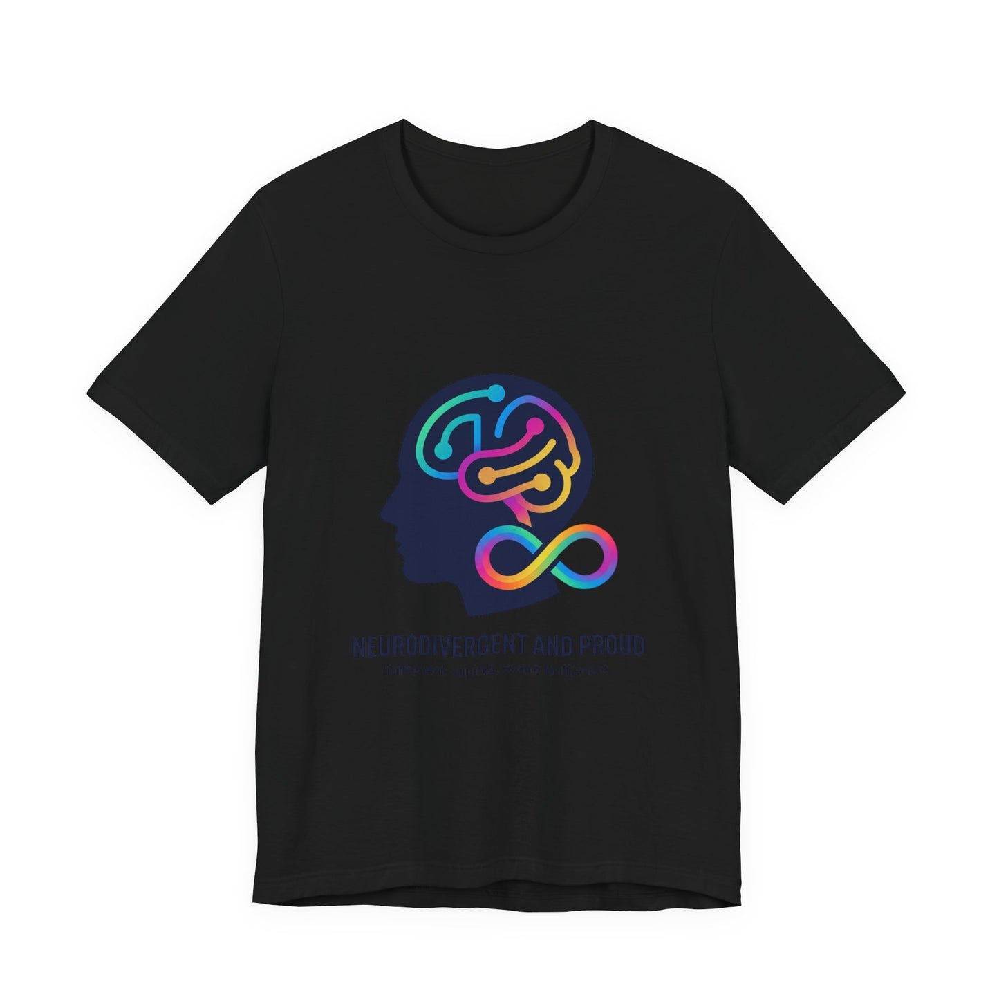 Neurodivergent and Proud Tee | Autistic Pride, Sensory-Friendly Identity-First - Geo Rocks The 'Tism