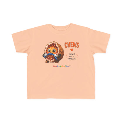 “Chews” Stimming Geode Autism Self Sensory Regulation Toddler Tee