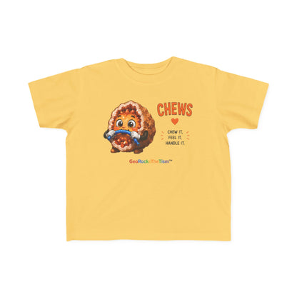 “Chews” Stimming Geode Autism Self Sensory Regulation Toddler Tee