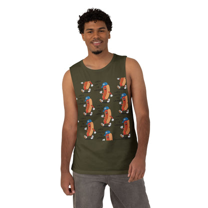 Unisex Hot Dog Era Muscle Tank