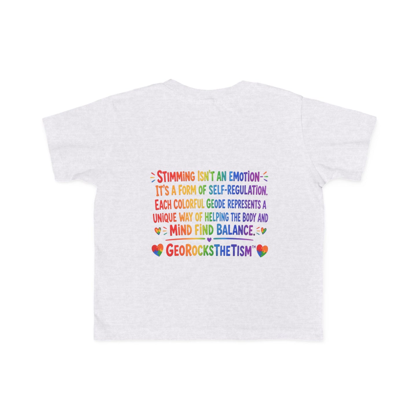“Rocking” Stimming Geode Autism Self Sensory Regulation Toddler Tee
